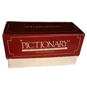 Pictionary Second Edition Game Card Set No. 133 VINTAGE 1987